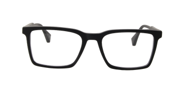 Men Cristal Eyeglasses: Bestman - Matte Black SpecSMART Eye Clinic (Front View)